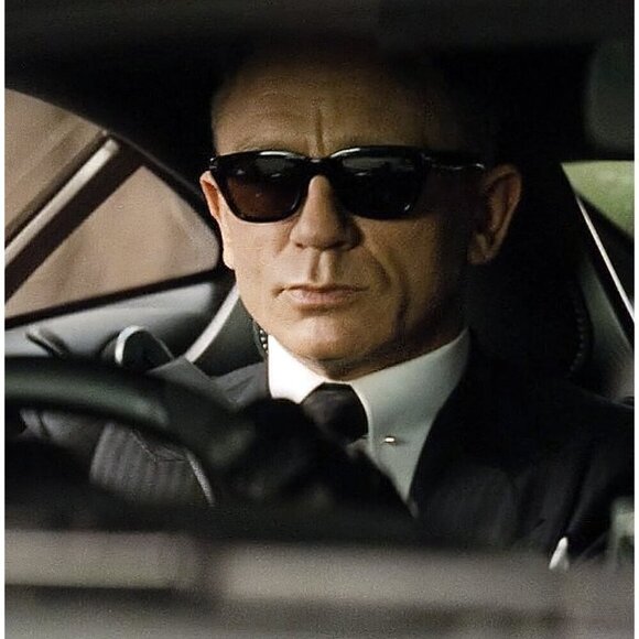 Tom Ford TF237 Snowdon Square Frame Sunglasses Gray and Black OS - Picture 15 of 16